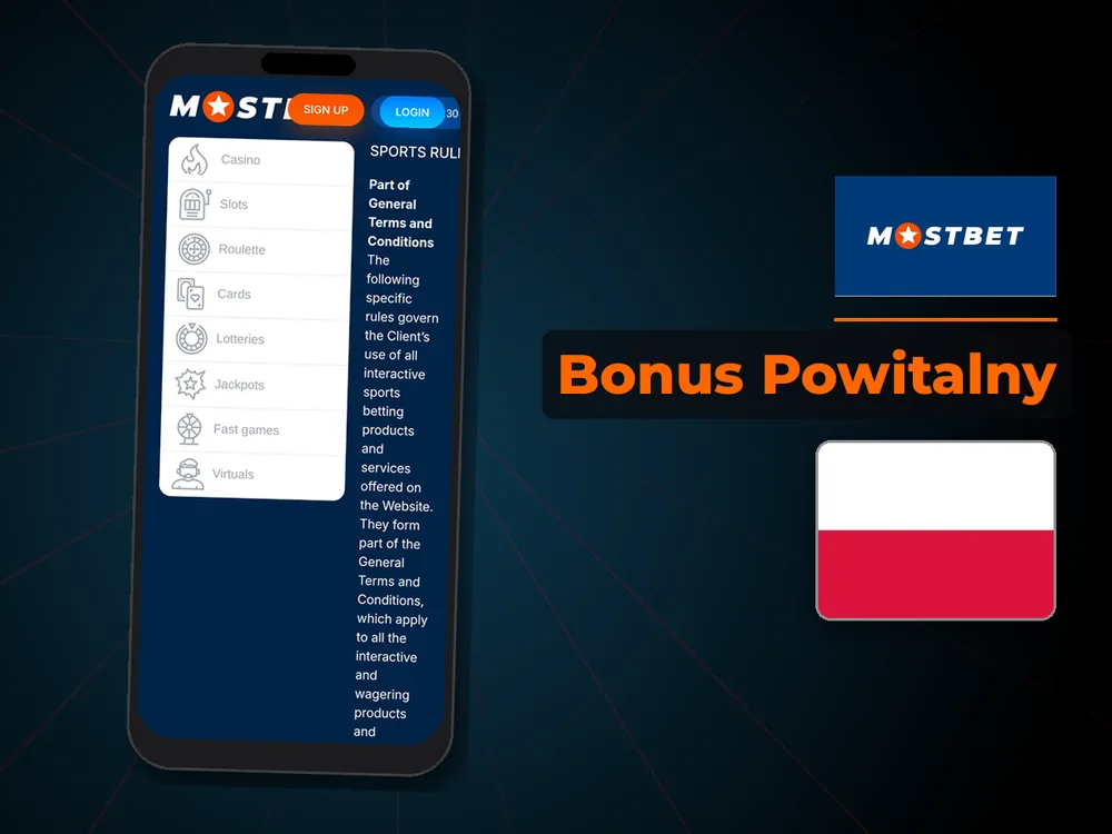 mostbet - Bonus Powitalny