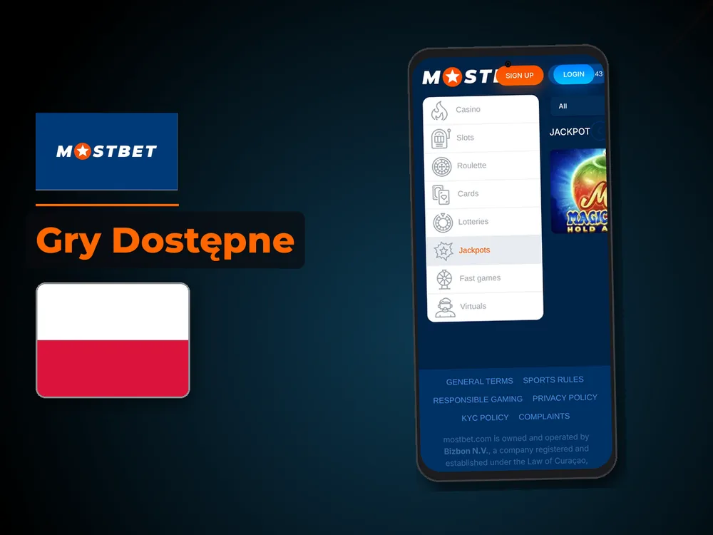 mostbet - Gry Dostępne