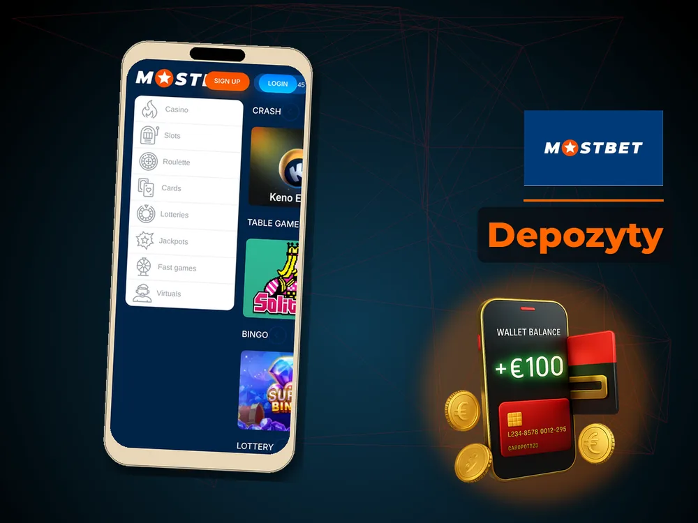 mostbet - Depozyty