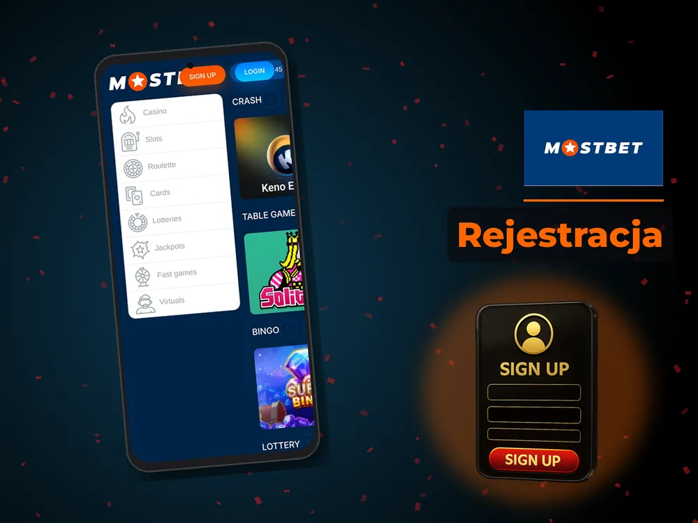 mostbet - Rejestracja