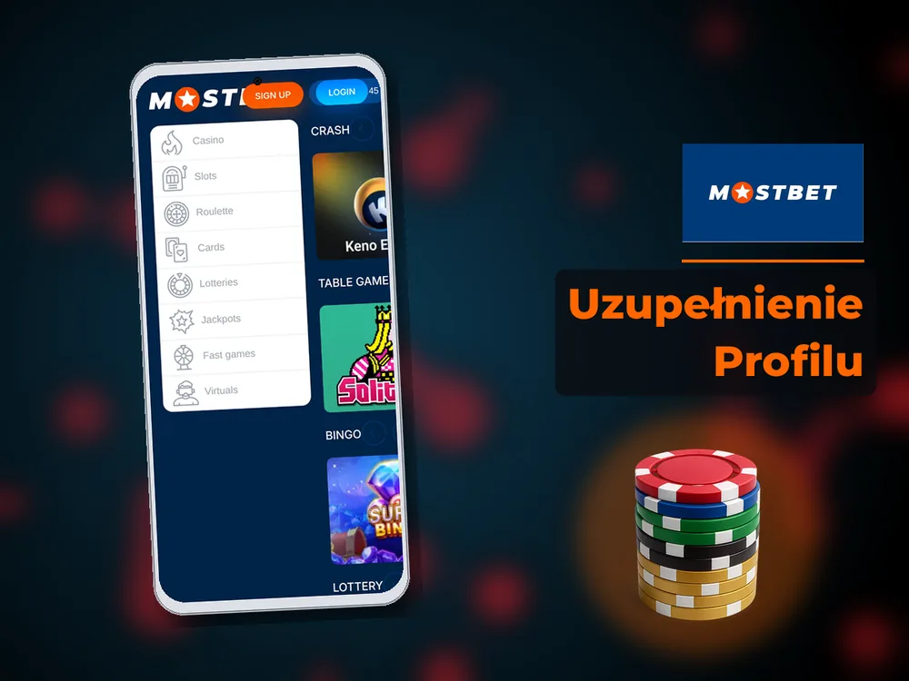 mostbet - Uzupełnienie Profilu