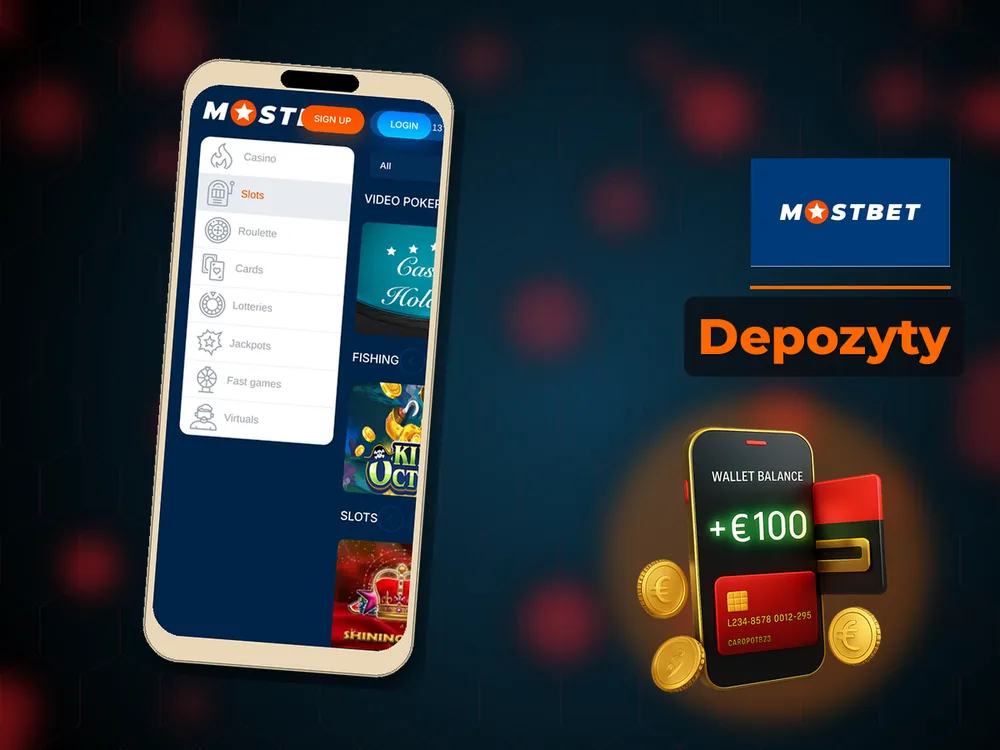 mostbet - Depozyty