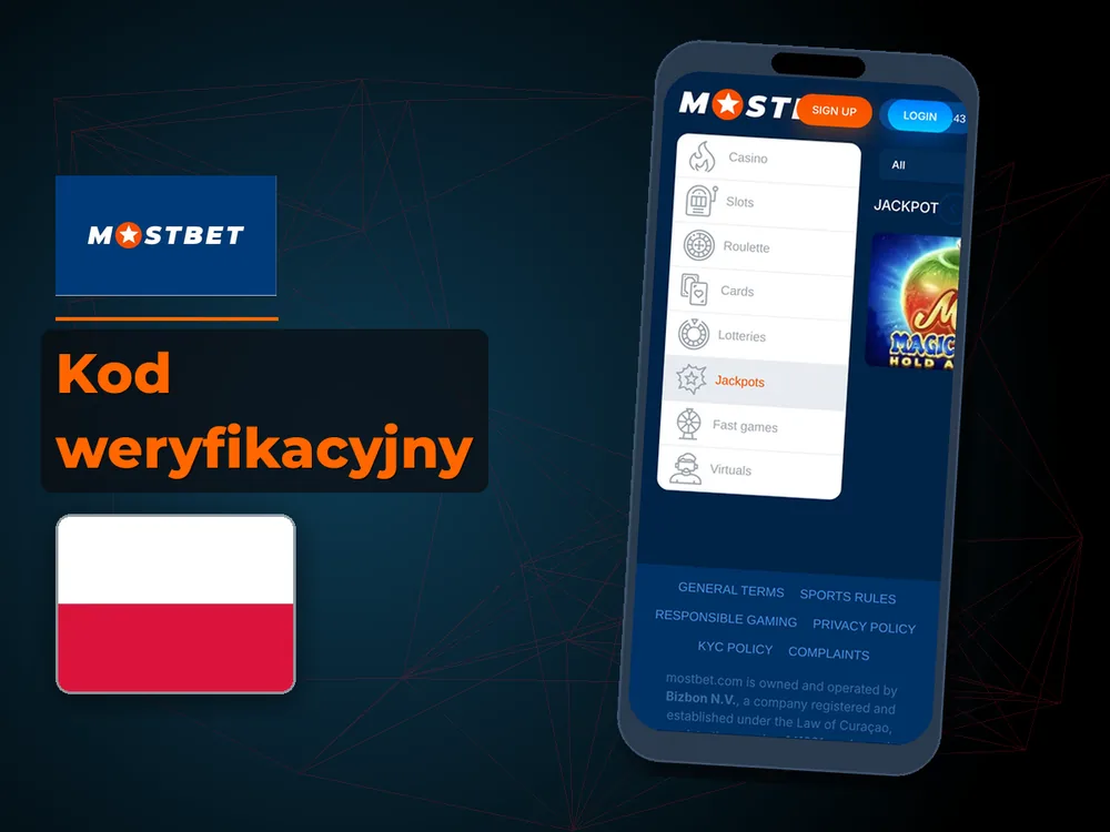 mostbet - Kod weryfikacyjny